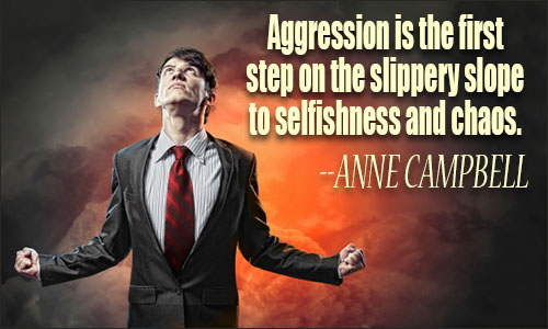 Aggression quote