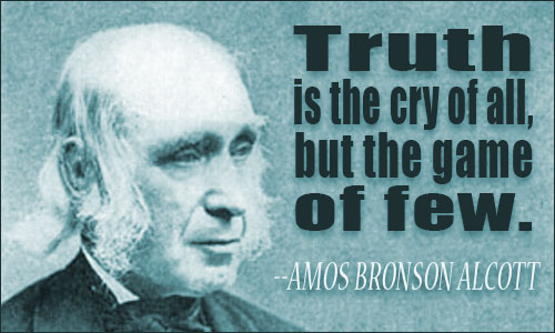 Amos Bronson Alcott quote