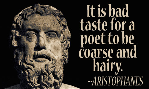 Aristophanes quote