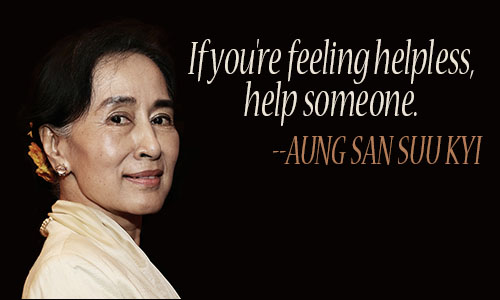 Aung San Suu Kyi Quotes Freedom From Fear