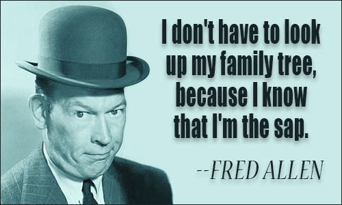 Fred Allen quote