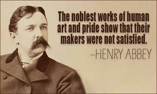 Henry Abbey quote