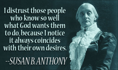 susan b anthony quotes on equality