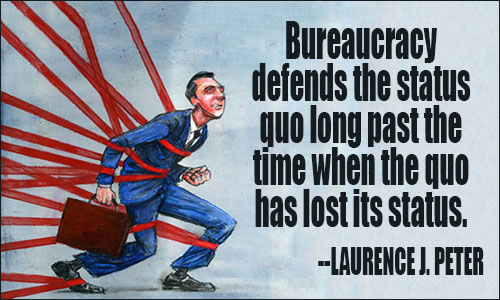 Bureaucracy quote
