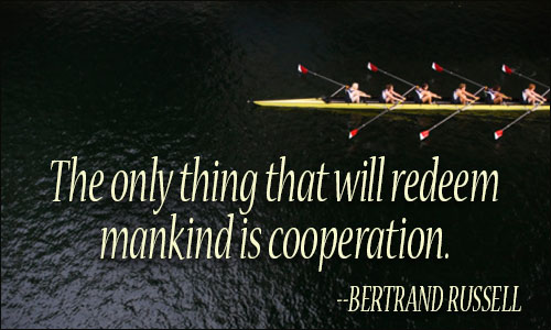 Cooperation quote