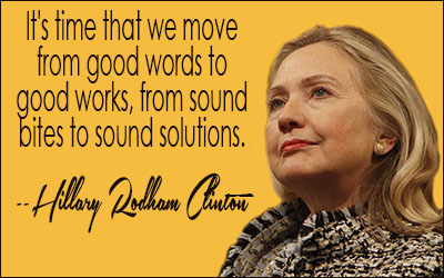 Hillary Clinton quote