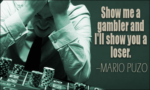 Gambling quote