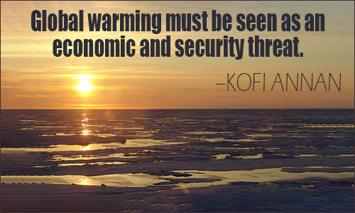 Global warming quote