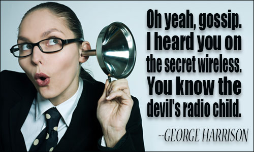 Gossip quote