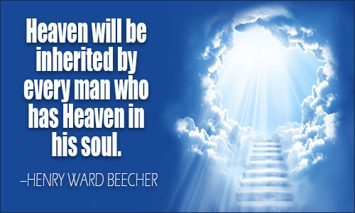 quotes about being in heaven