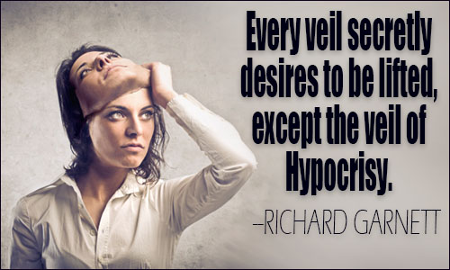 Hypocrisy quote