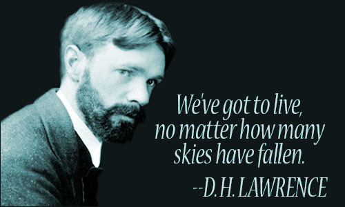 D. H. Lawrence quote