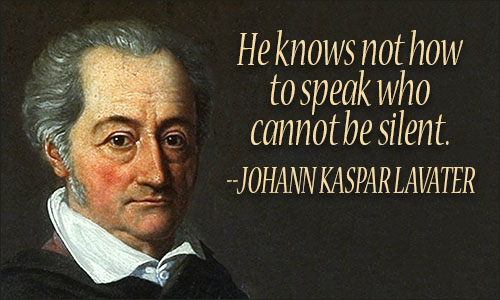 Johann Kaspar Lavater quote