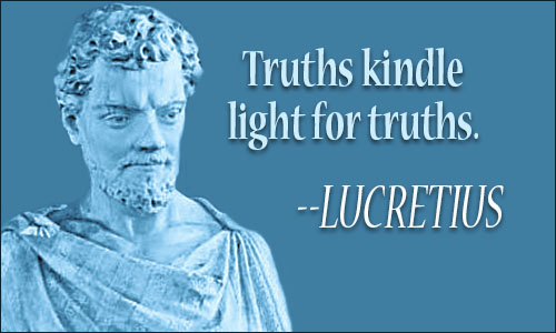 Lucretius quote