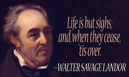Walter Savage Landor quote