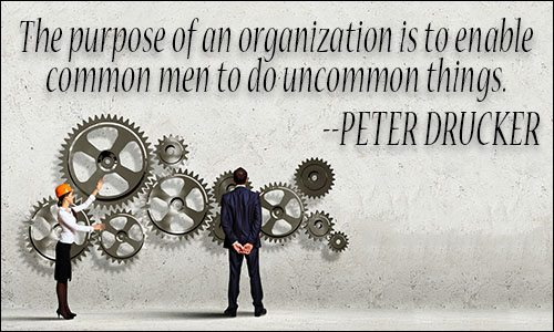 Organization quote