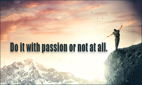 Passion quote