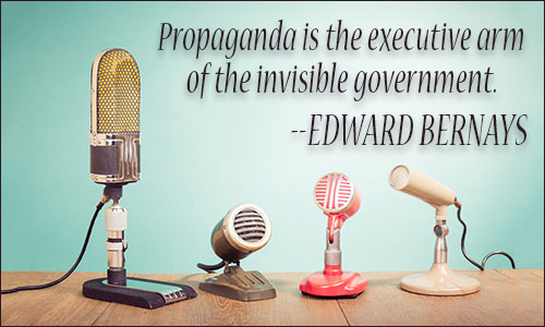 Edward L. Bernays Quote: “There are invisible rulers who control