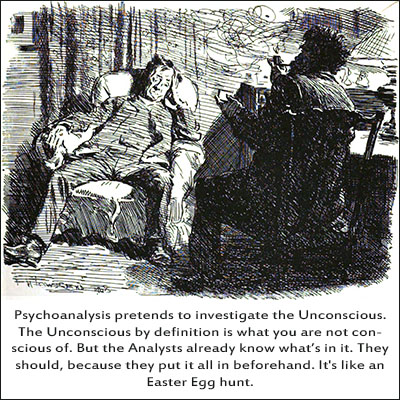 Psychoanalysis quote