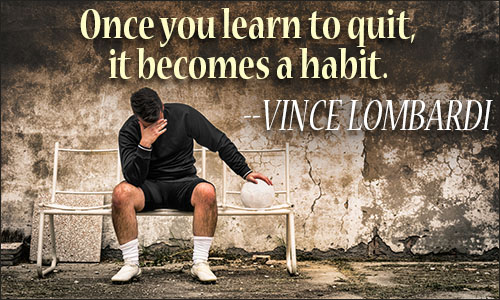 Quitting quote