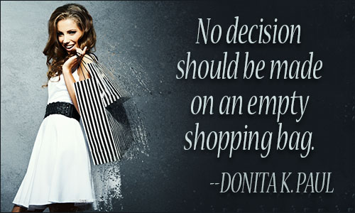 Shopping quote
