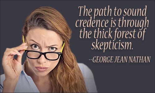 Skepticism quote