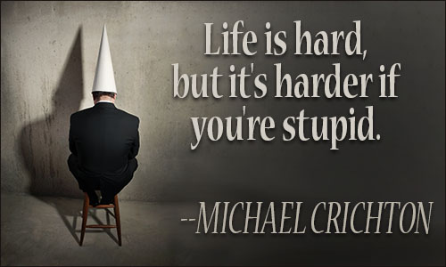 Stupidity quote