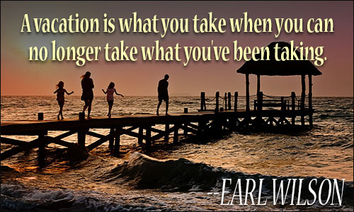 Vacation quote