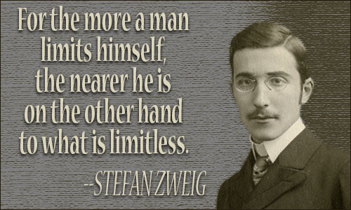 Stefan Zweig quote