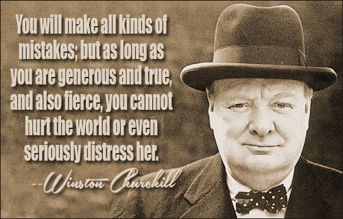 Winston Churchill quote